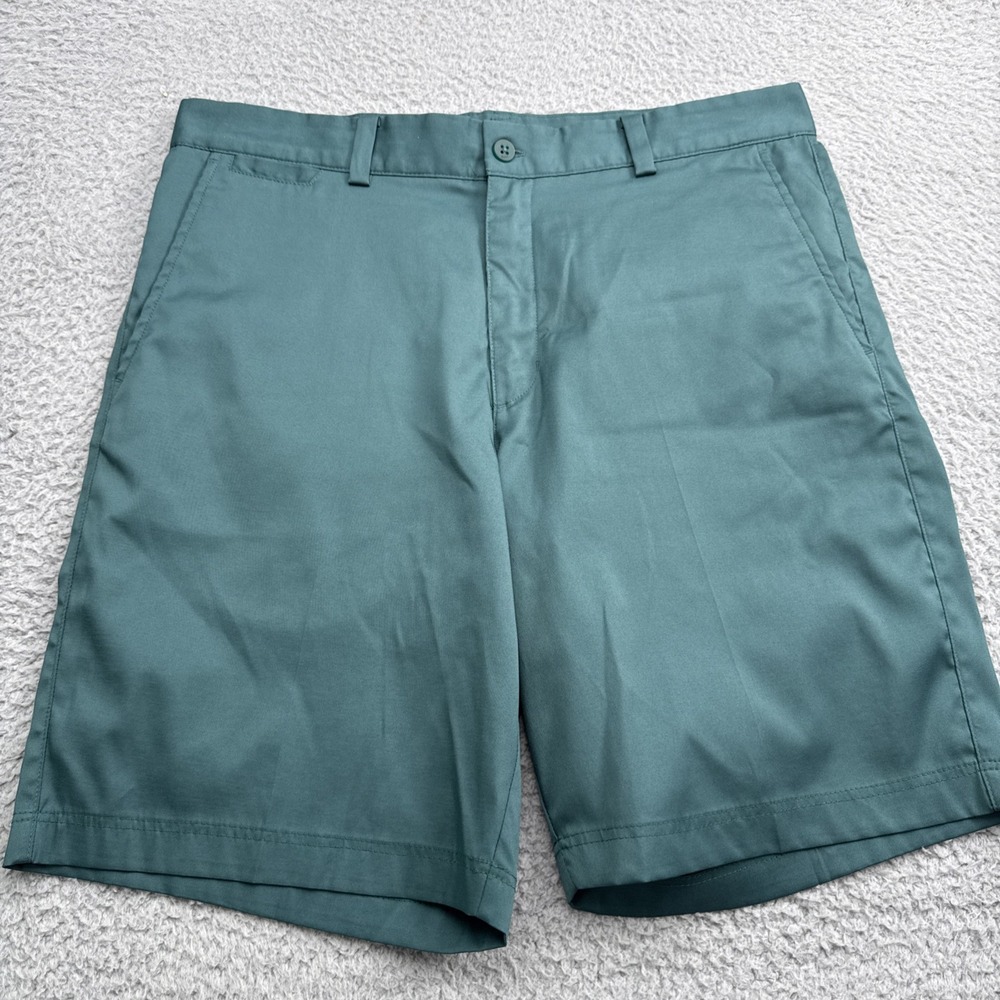 Nike Tour Performance Golf Shorts Mens 32 Dri Fit Green Stretch Preppy Club